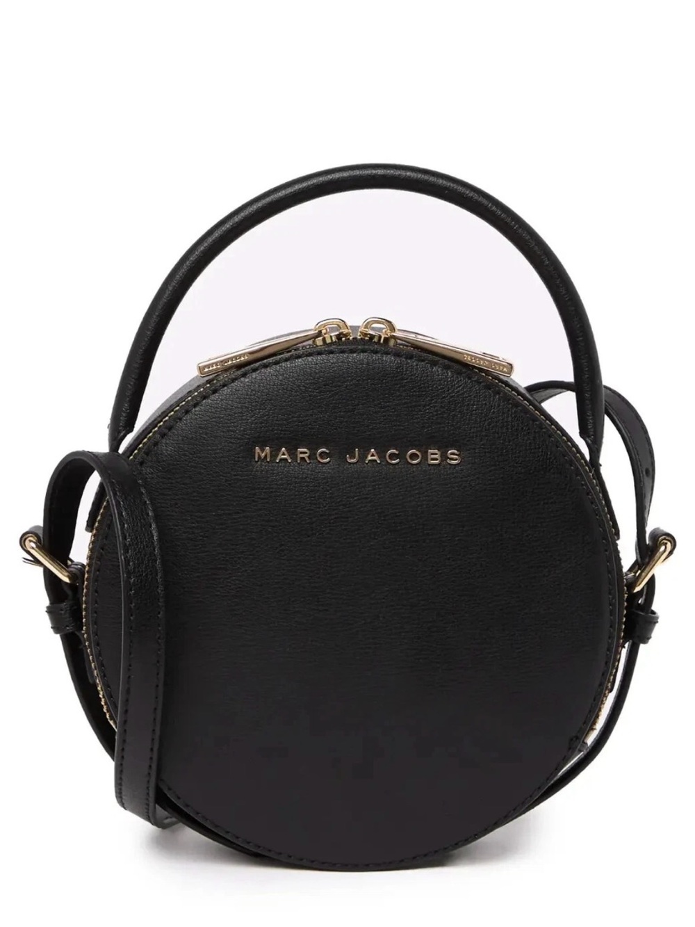 Marc Jacobs Black Leather ~ The Commuter Circle Crossbody Bag ~
Limited Edition